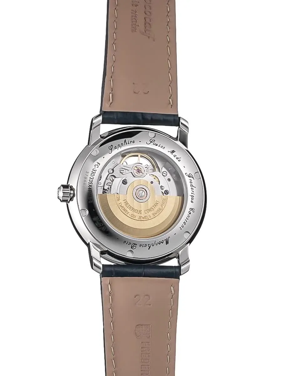 Classics Heart Beat Moonphase Date Watch FC-335MCNW4P26